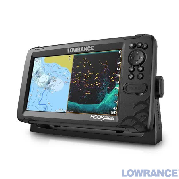 Lowrance HOOK Reveal 9 с датчиком HDI 50/200
