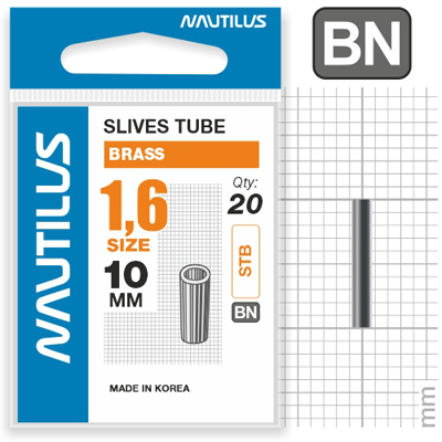 Трубка обжимная Nautilus Slives tube brass 1,6мм