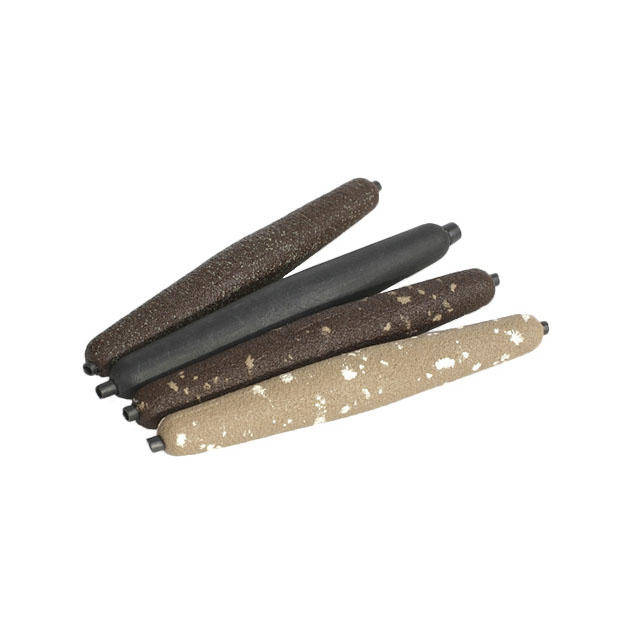 Грузило для ловли сома Mikado сквозное, продолговатой формы (коричневый) 49BR  300 г.